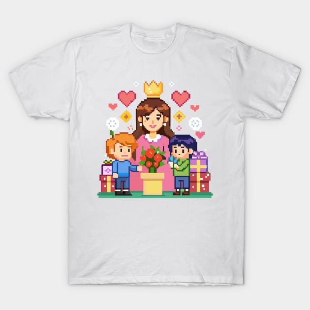 Mom's Garden of Gifts T-Shirt by DIGITAL MERCH CREATIONS